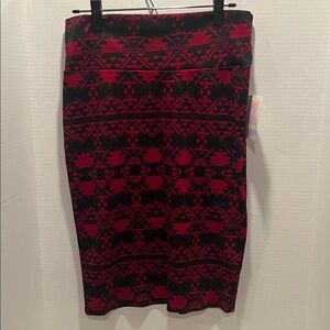 LuLaRoe Cassie fitted pencil skirt